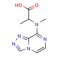 2-[methyl({[1,2,4]triazolo[4,3-a]pyrazin-8-yl})amino]propanoicacid图片
