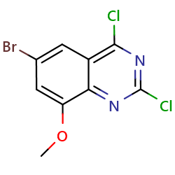 6-bromo-2,4-dichloro-8-methoxy-quinazoline图片