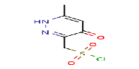(6-methyl-4-oxo-1,4-dihydropyridazin-3-yl)methanesulfonylchloride图片