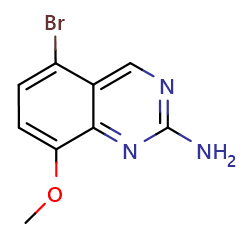 5-bromo-8-methoxy-quinazolin-2-amine图片