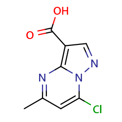 7-chloro-5-methylpyrazolo[1,5-a]pyrimidine-3-carboxylicacid图片