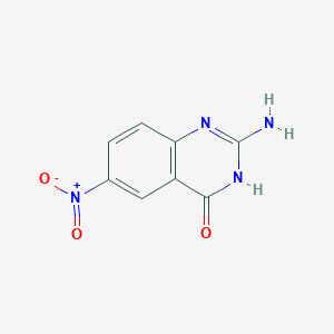 2-amino-6-nitro-3,4-dihydroquinazolin-4-one图片