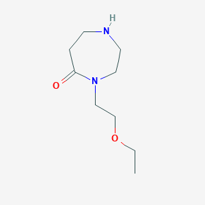 4-(2-Ethoxyethyl)-1,4-diazepan-5-one Hydrochloride图片