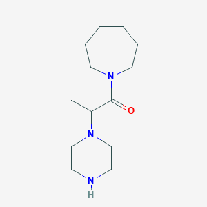 1-(Azepan-1-yl)-2-(piperazin-1-yl)propan-1-one图片