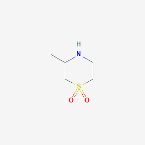 3-methyl-1lambda6-thiomorpholine-1,1-dione图片
