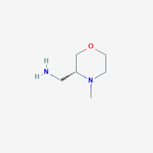 (R)-4-Methyl-3-(aminomethyl)morpholine图片