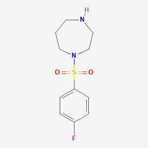 1-(4-Fluorobenzenesulfonyl)-1,4-diazepane图片
