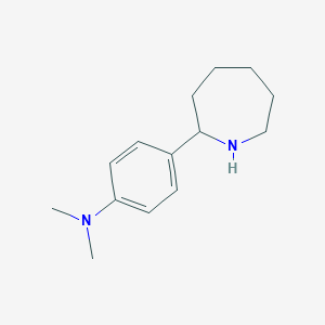 4-(azepan-2-yl)-N,N-dimethylaniline图片
