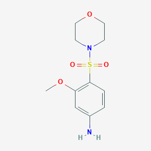 3-Methoxy-4-(morpholine-4-sulfonyl)-phenylamine图片