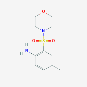 4-Methyl-2-(morpholine-4-sulfonyl)aniline图片