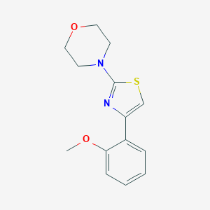 4-[4-(2-Methoxyphenyl)-1,3-thiazol-2-yl]morpholine图片