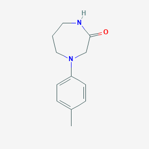 4-(4-Methylphenyl)-1,4-diazepan-2-one图片