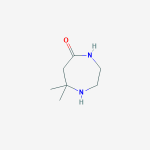 7,7-dimethyl-1,4-diazepan-5-one图片