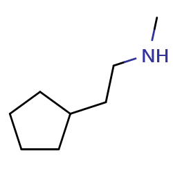 (2-cyclopentylethyl)(methyl)amine图片