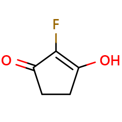 2-fluoro-3-hydroxycyclopent-2-en-1-one图片