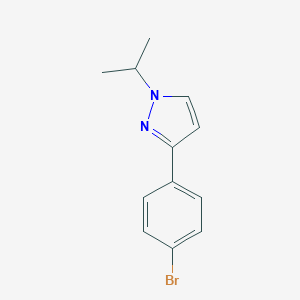 3-(4-Bromophenyl)-1-isopropylpyrazole图片
