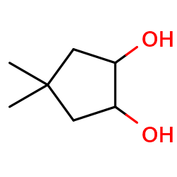 4,4-dimethylcyclopentane-1,2-diol图片