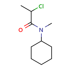 2-chloro-N-cyclohexyl-N-methylpropanamide图片