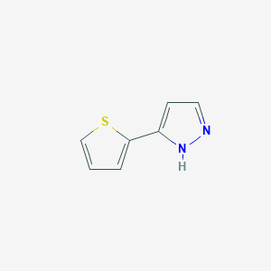 3-(Thiophen-2-yl)-1H-pyrazole图片