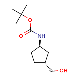 tert-butylN-[(1R,3R)-3-(hydroxymethyl)cyclopentyl]carbamate图片