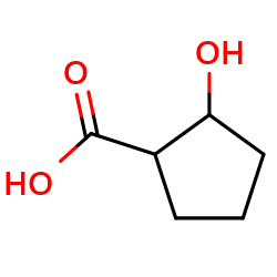 2-hydroxycyclopentane-1-carboxylicacid图片
