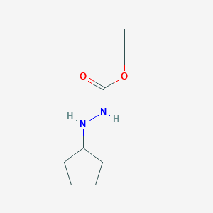 N'-cyclopentyl(tert-butoxy)carbohydrazide图片