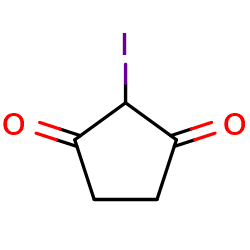 2-iodocyclopentane-1,3-dione图片