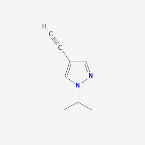4-ethynyl-1-isopropyl-1{H}-pyrazole图片
