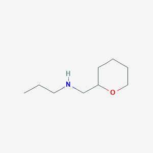 [(oxan-2-yl)methyl](propyl)amine图片