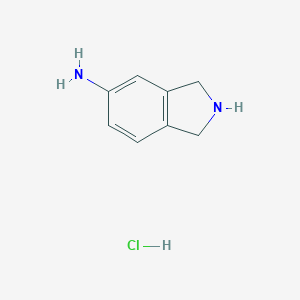 2,3-dihydro-1H-isoindol-5-aminehydrochloride图片