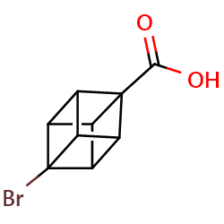 4-bromocubane-1-carboxylicacid图片