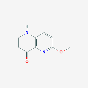 6-methoxy-1,5-naphthyridin-4-ol图片