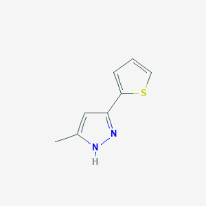 3-methyl-5-thien-2-yl-1H-pyrazole图片