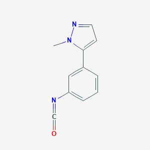 5-(3-isocyanatophenyl)-1-methyl-1H-pyrazole图片