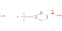 (1R,4S,6S)-7-(trifluoromethyl)-2-oxa-5-azabicyclo[4,1,0]heptane-4-carboxylicacidhydrochloride图片