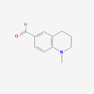 1-methyl-1,2,3,4-tetrahydroquinoline-6-carbaldehyde图片
