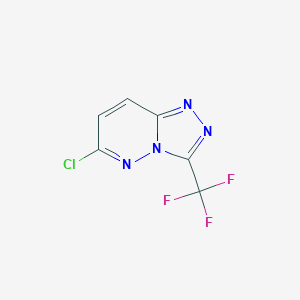 6-chloro-3-(trifluoromethyl)-[1,2,4]triazolo[4,3-b]pyridazine图片