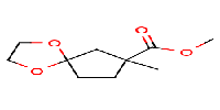 methyl7-methyl-1,4-dioxaspiro[4,4]nonane-7-carboxylate图片