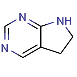 5H,6H,7H-pyrrolo[2,3-d]pyrimidine图片