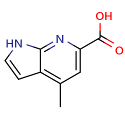 4-methyl-1H-pyrrolo[2,3-b]pyridine-6-carboxylicacid图片