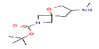 tert-butyl7-(methylamino)-5-oxa-2-azaspiro[3,4]octane-2-carboxylate图片