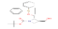 tert-butyltrans-2-{[(tert-butyldiphenylsilyl)oxy]methyl}-3-(hydroxymethyl)azetidine-1-carboxylate图片