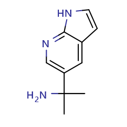 2-{1H-pyrrolo[2,3-b]pyridin-5-yl}propan-2-amine图片