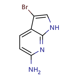 3-bromo-1H-pyrrolo[2,3-b]pyridin-6-amine图片