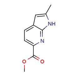 methyl2-methyl-1H-pyrrolo[2,3-b]pyridine-6-carboxylate图片
