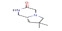 (8aR)-7,7-dimethyl-octahydropyrrolo[1,2-a]piperazin-3-one图片