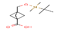 3-{[(tert-butyldimethylsilyl)oxy]methyl}bicyclo[1,1,1]pentane-1-carboxylicacid图片