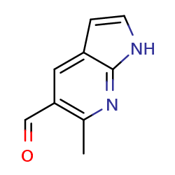6-methyl-1H-pyrrolo[2,3-b]pyridine-5-carbaldehyde图片
