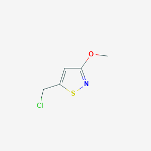 5-(chloromethyl)-3-methoxy-1,2-thiazole图片