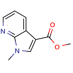 methyl1-methyl-1H-pyrrolo[2,3-b]pyridine-3-carboxylate图片